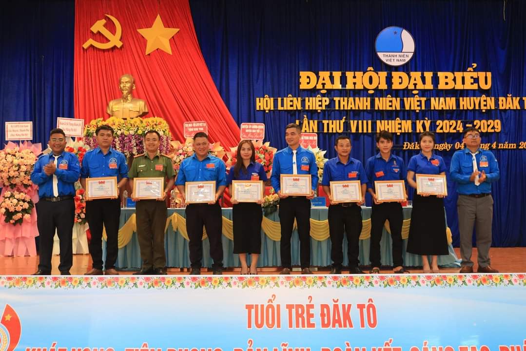 Đại hội đại biểu Hội LHTN Việt Nam huyện Đăk Tô lần thứ VIII, nhiệm kỳ 2024 – 2029